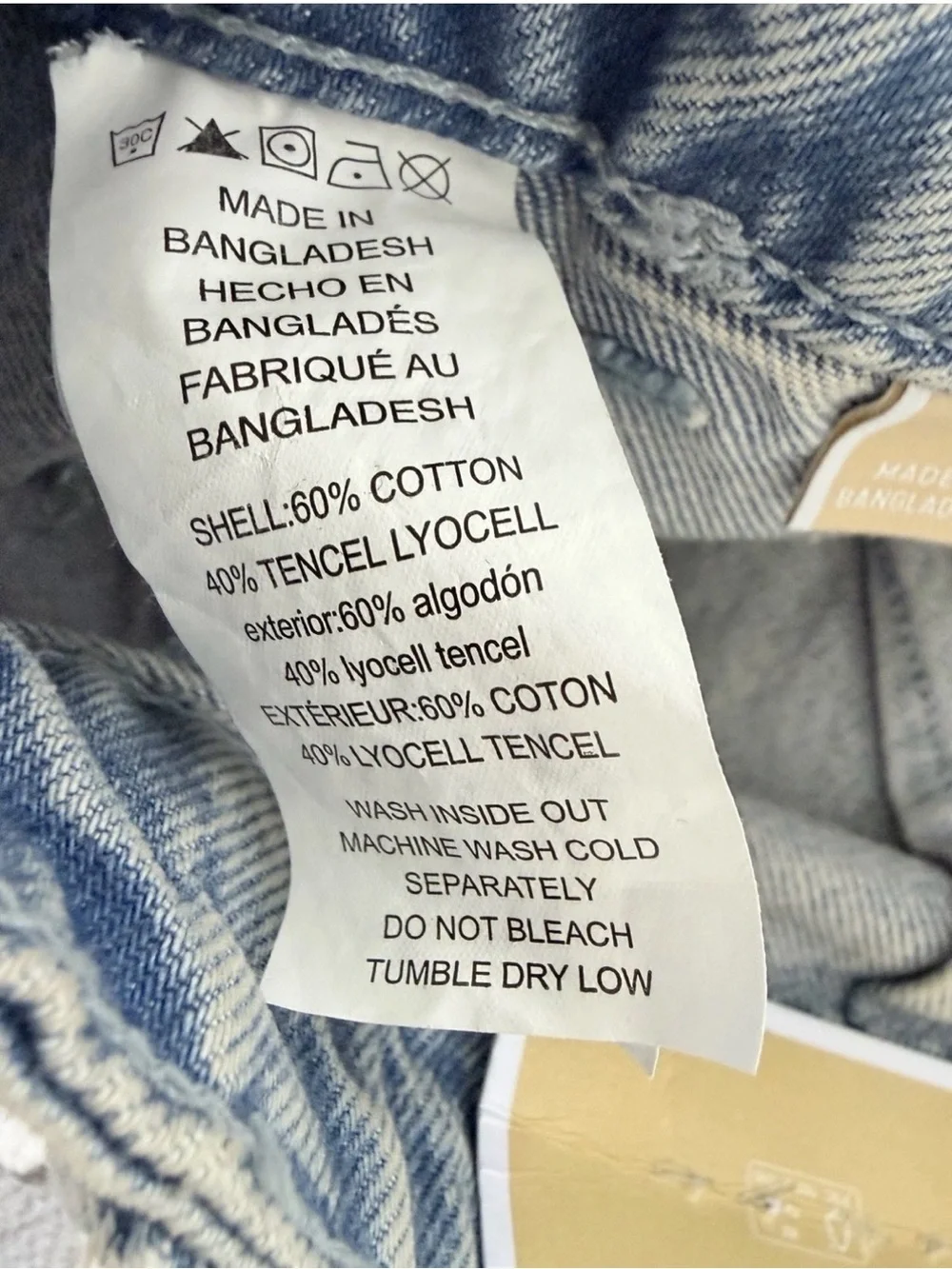 Michael Kors Light Blue Wide-Leg Crop Jeans Front Sailor Pockets
